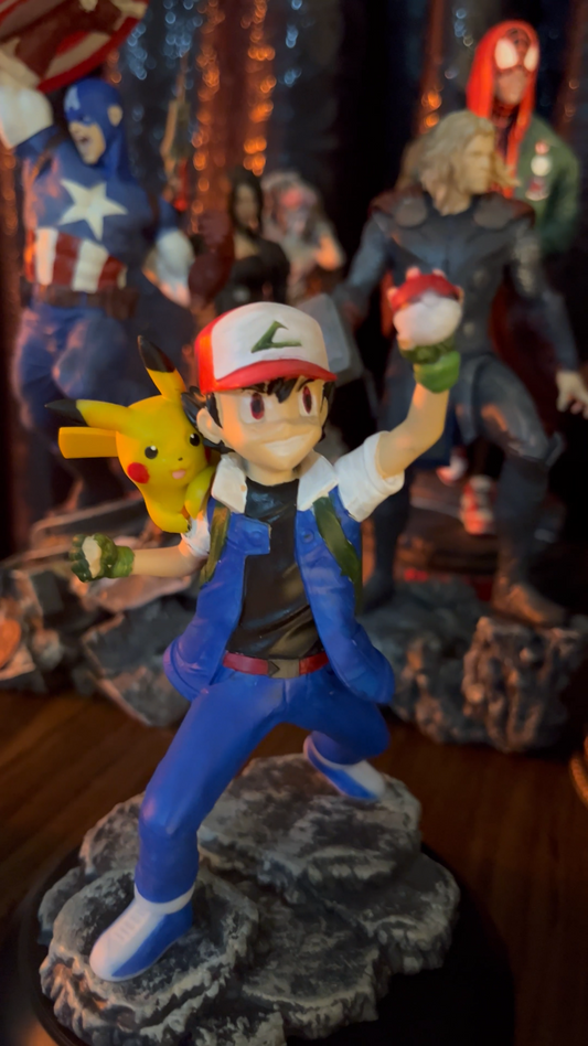 Pokemon Ash ve Pikachu